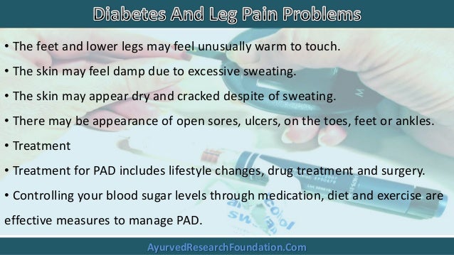Diabetes And Leg Pain, Cramps And Leg Problems