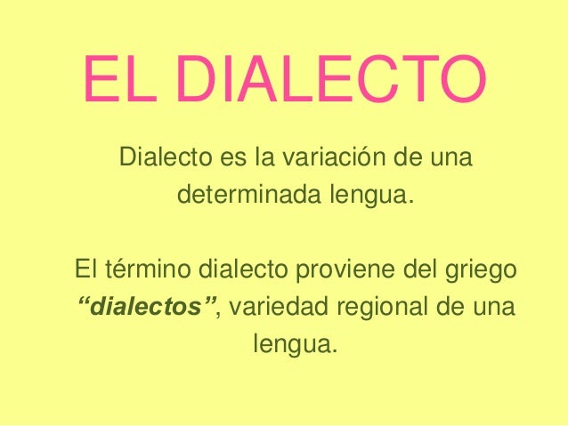 QUE ES EL DIALECTO EPUB QUE ES EL DIALECTO EPUB