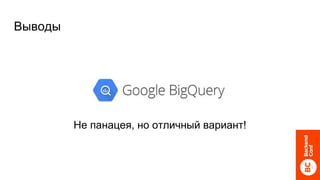 Выводы
Не панацея, но отличный вариант!
 