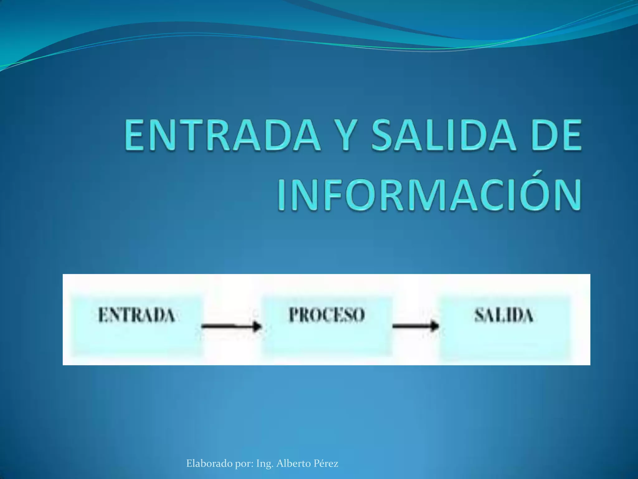 Elaborado por: Ing. Alberto Pérez
 