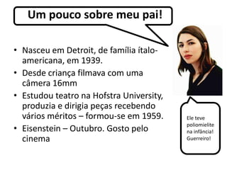 Blockbuster High ConceptDécada de 80: formação dos grandes impérios de entretenimento atuais-Seagram-MCA-Universal, time Warner –AOL, Paramount Communications, Sony-Columbia, etc.(conglomerados pesados e amplamente diversificados se desfazem e se reagrupam)