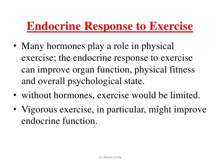 4 Endocrine Response To Exercise Diabetes Mellitus And Fitness