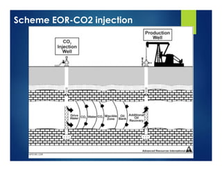 Scheme EOR-CO2 injection
 