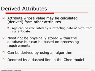Derived Model basic principles of designing ERModeling.ppt