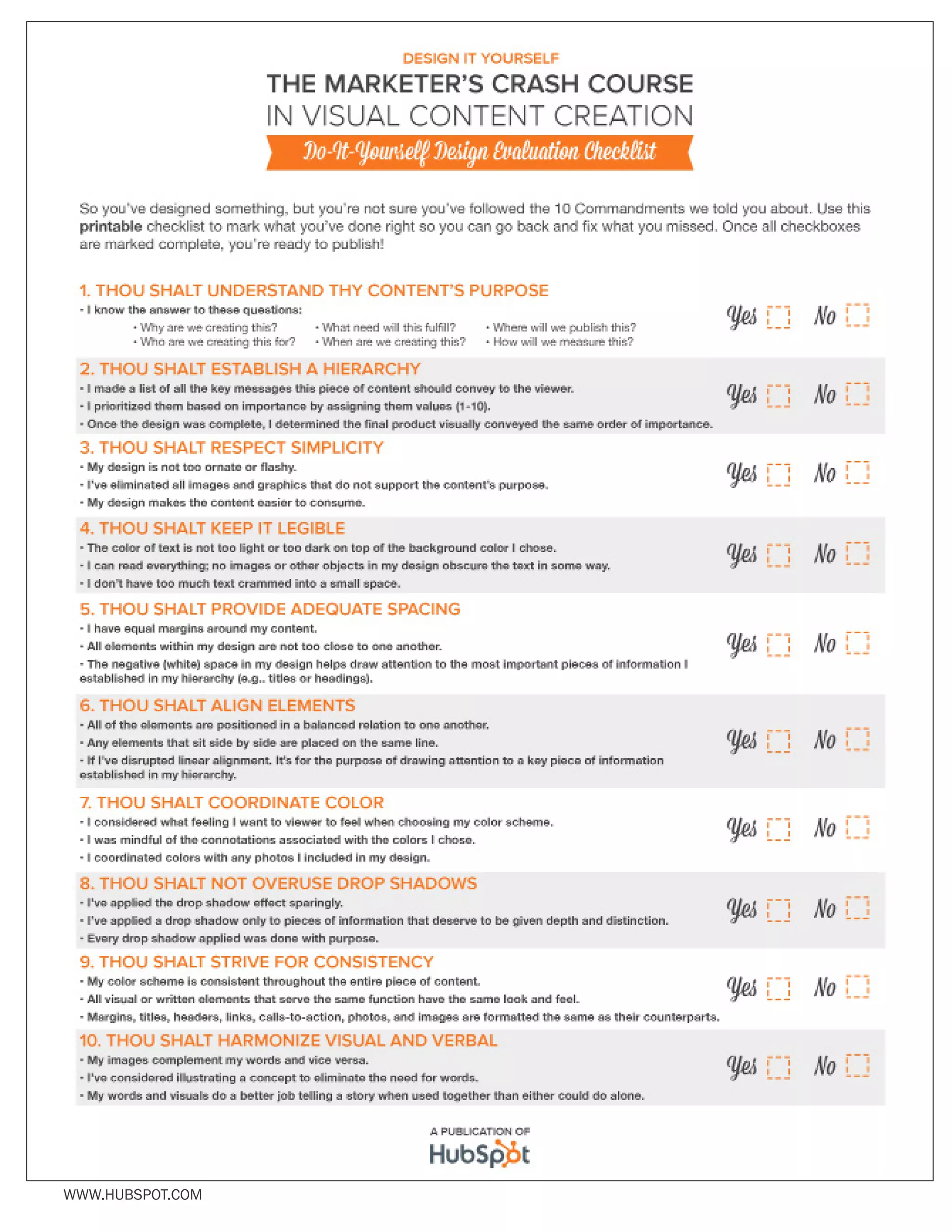 The FOUR ESSENTIALS OF EVERY GREAT WEBSITE DESIGN16
www.Hubspot.com
 