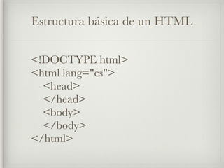 Tema 4 - Etiquetas y atributos en html | PDF