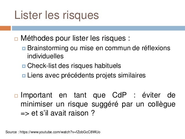 Evaluer les risques dans un projet