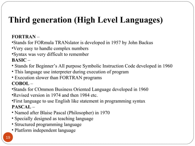 4 evolution-of-programming-languages | PPT