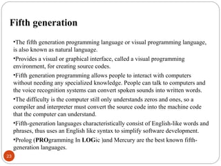 4 evolution-of-programming-languages | PPT