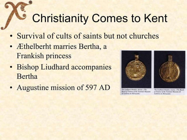 4. F2012 Christianity comes to the Anglo Saxons | PPTX | Christianity ...