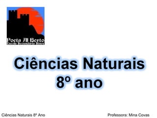 Ciências Naturais 8º Ano  Professora: Mina Covas 