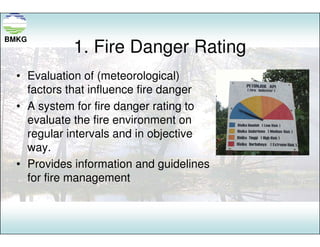 Fire Risk Ranking System FDRS Development for Land and Forest Fire Prevention and Mitigation | PDF