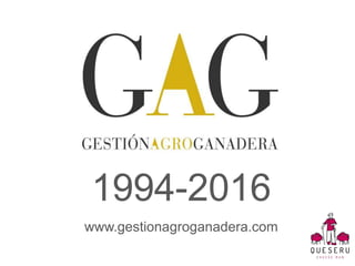 1994-2016
www.gestionagroganadera.com
 