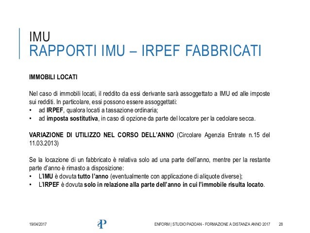 Focus sulla fiscalità degli immobili imposte dirette e indirette Tasse donazione casa
