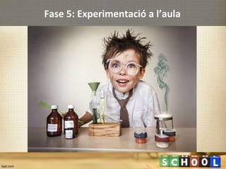 Fase 5: Experimentació a l’aula
 