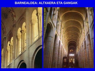 BARNEALDEA: ALTXAERA ETA GANGAK
 