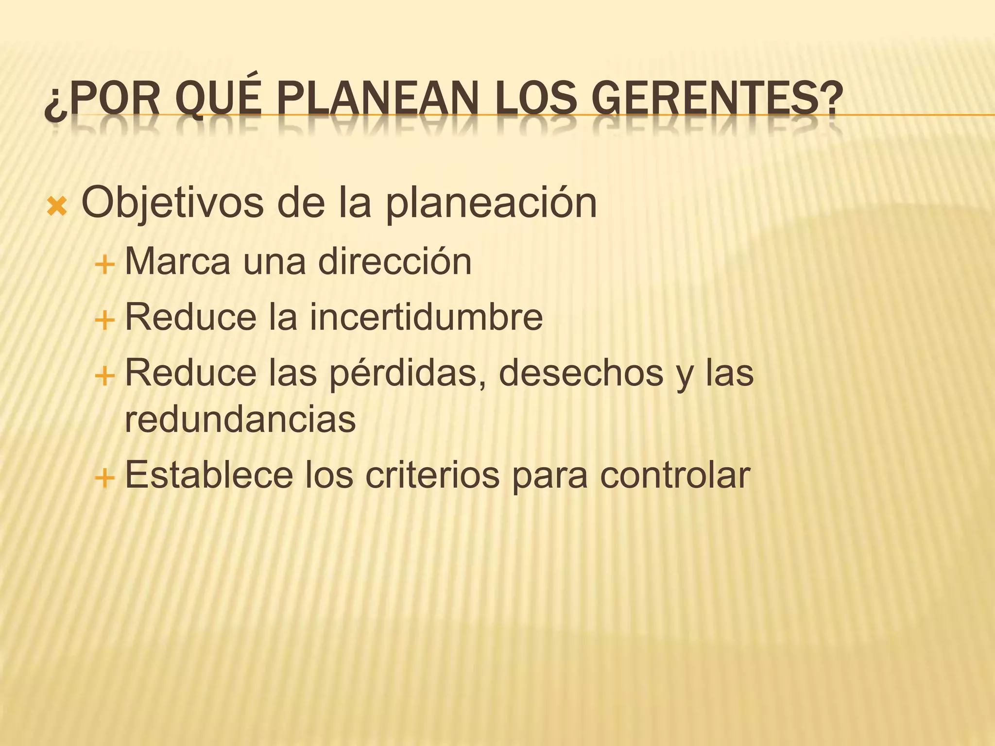 4 fundamentos de la planeacion | PPTX | Career Planning | Careers