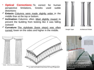 Entasis Building 4-GREEK ARCHITECTURE.pptxThese periods defined Greek politics ...