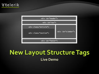 New Layout Structure Tags Live Demo 