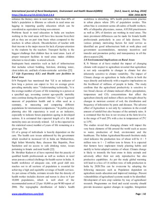 A Conceptual Model of Rural Development Index | PDF