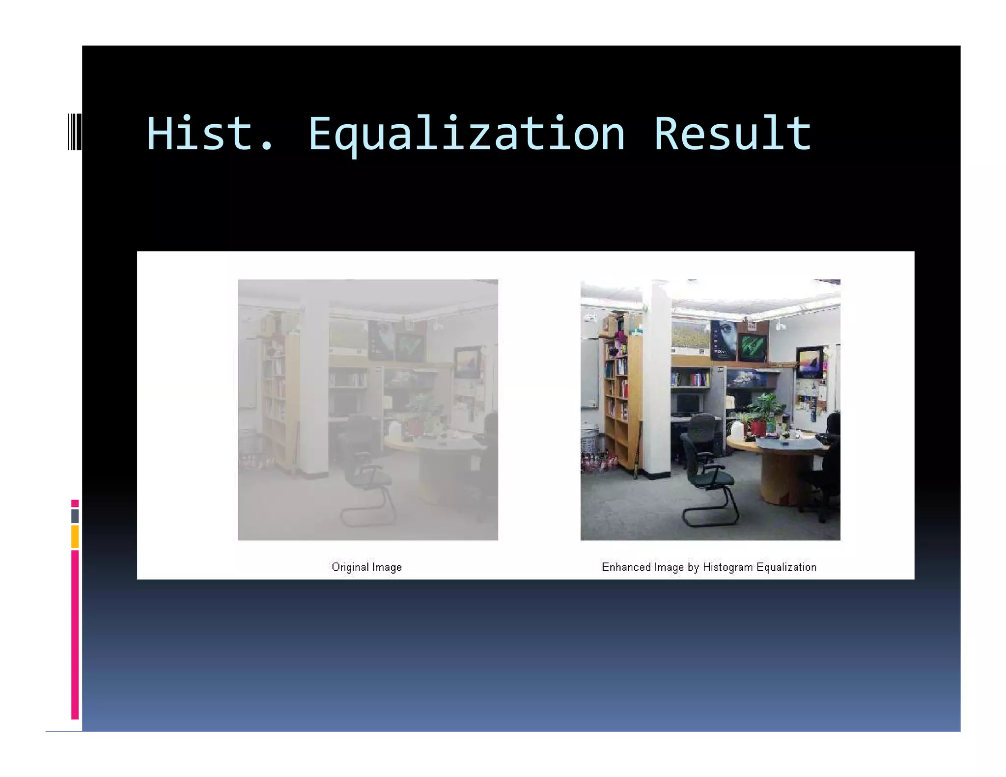 Hist. Equalization Result
 