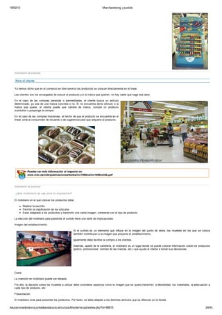 MARKETING EN EL PUNTO DE VENTA - TEMA 4 IMPLANTACIÓN DE PRODUCTOS - FP ...