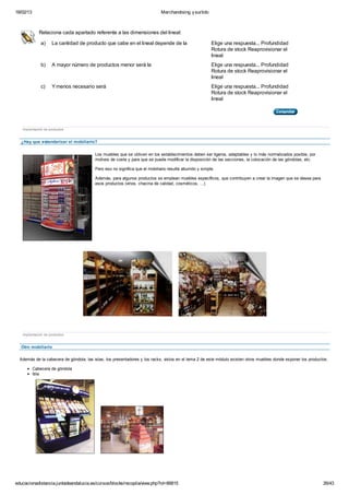 MARKETING EN EL PUNTO DE VENTA - TEMA 4 IMPLANTACIÓN DE PRODUCTOS - FP ...