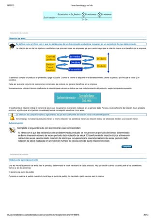 MARKETING EN EL PUNTO DE VENTA - TEMA 4 IMPLANTACIÓN DE PRODUCTOS - FP ...