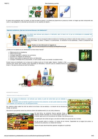 MARKETING EN EL PUNTO DE VENTA - TEMA 4 IMPLANTACIÓN DE PRODUCTOS - FP ...