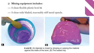 Impression materials | PPTX