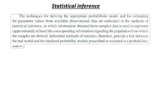 Statistical inference