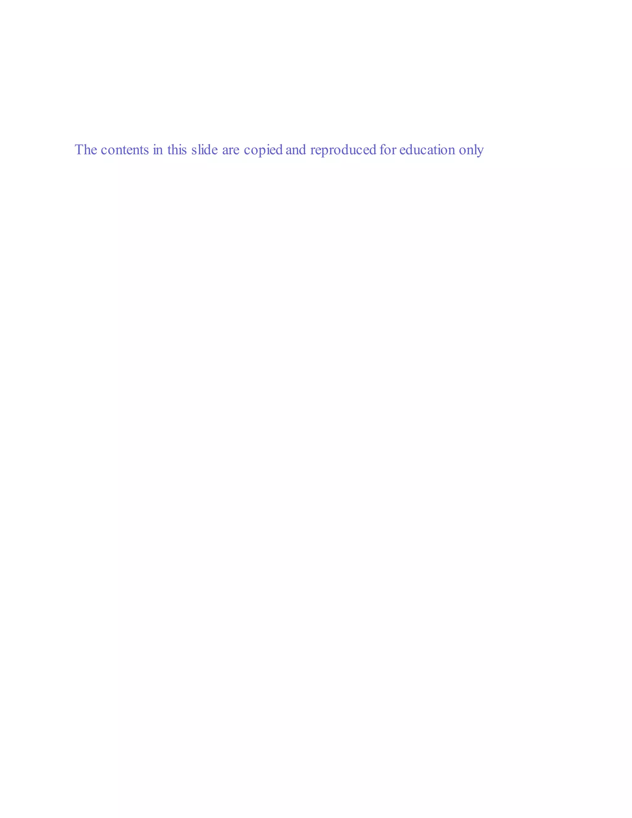 4m 1m 2m
VB=24.6kN
The contents in this slide are copied and reproduced for education only
Tính mô men uốn: MA = MD = 0
10kN/m 2 kN 5kN A C B D
RA=22.4kN
4m 1m 2m
VB=24.6kN
MA MD 0 MC = 22.4 × 4 – 10 × 4 × 2 = 9.6 kNm
MB = 22.4 × 5 – 10 × 4 × 3 – 2 × 1 = - 10kNm
(xét phần bên trái) Cách khác:
MB = -5 × 2 = -10 kNm (Xét phần bên phải) Giá
trị mô men uốn lớn nhất (tuyệt đối) tại tiết
diện X-X ,
Mmax = 22.4 × 2.24 – 10 × (2.24)2 / 2 = 25.1
kNm
2 10kN/m XkN
5kN
A x = 2.24m
 