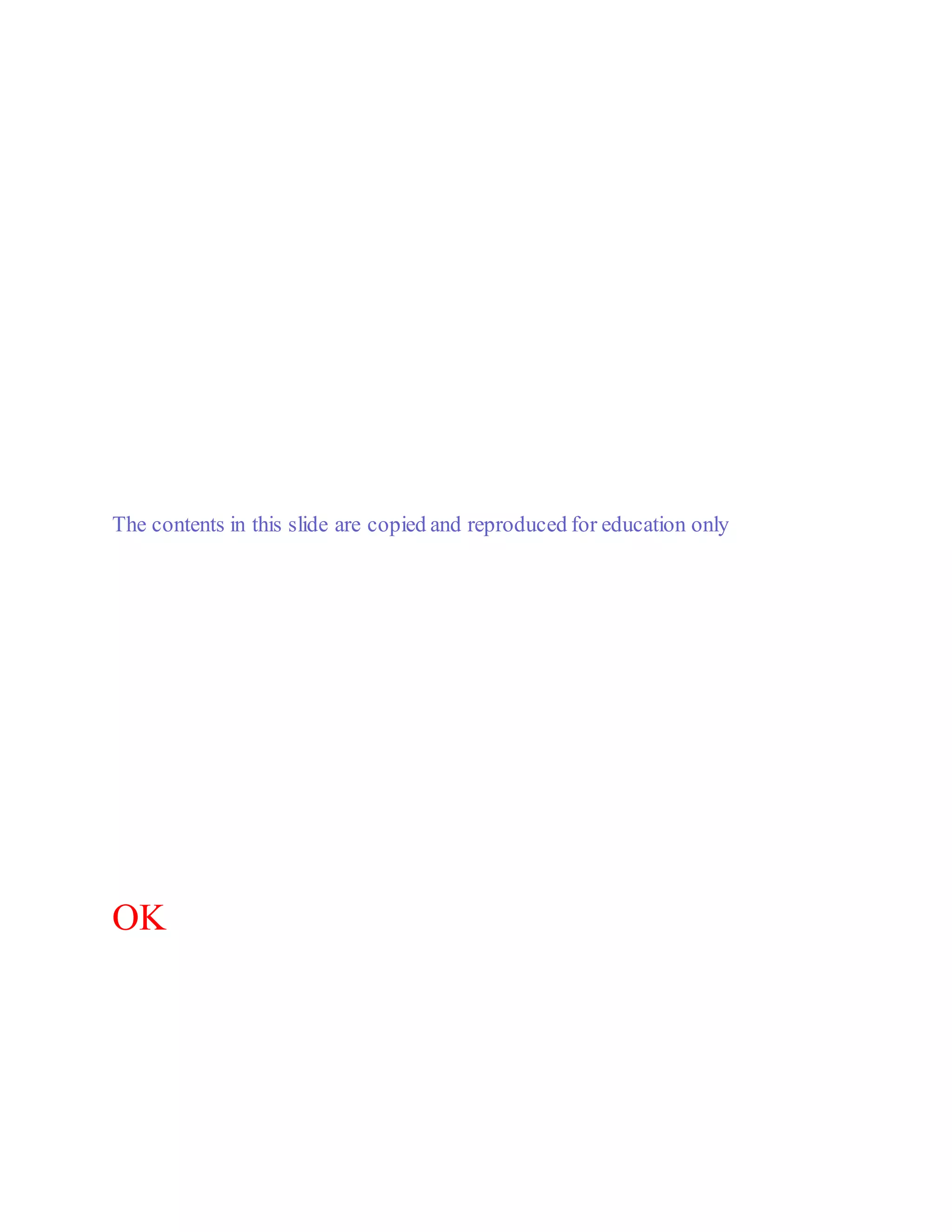 4. Vẽ biểu đồ lực cắt và mô men
uốn60kN/m
20kN/m
20kN
A B C D
3m 2m 2m
The contents in this slide are copied and reproduced for education only
VTính toán: Tính phản lực:
B
ΣMA = 0 ↔ VB × 5 + 1⁄2 × 3 × 60 × (2/3) × 3
+20 × 4 × 5 + 20 × 7 = 0 - → VB =144kN
ΣMB = 0 → VA = 46kN Kiểm tra: +↑) ∑Y = 0
↔ 144 + 46 – 1⁄2 × 3 × 60 - 20 × 4 – 20 = 0
OK
60kN/m
A B
 