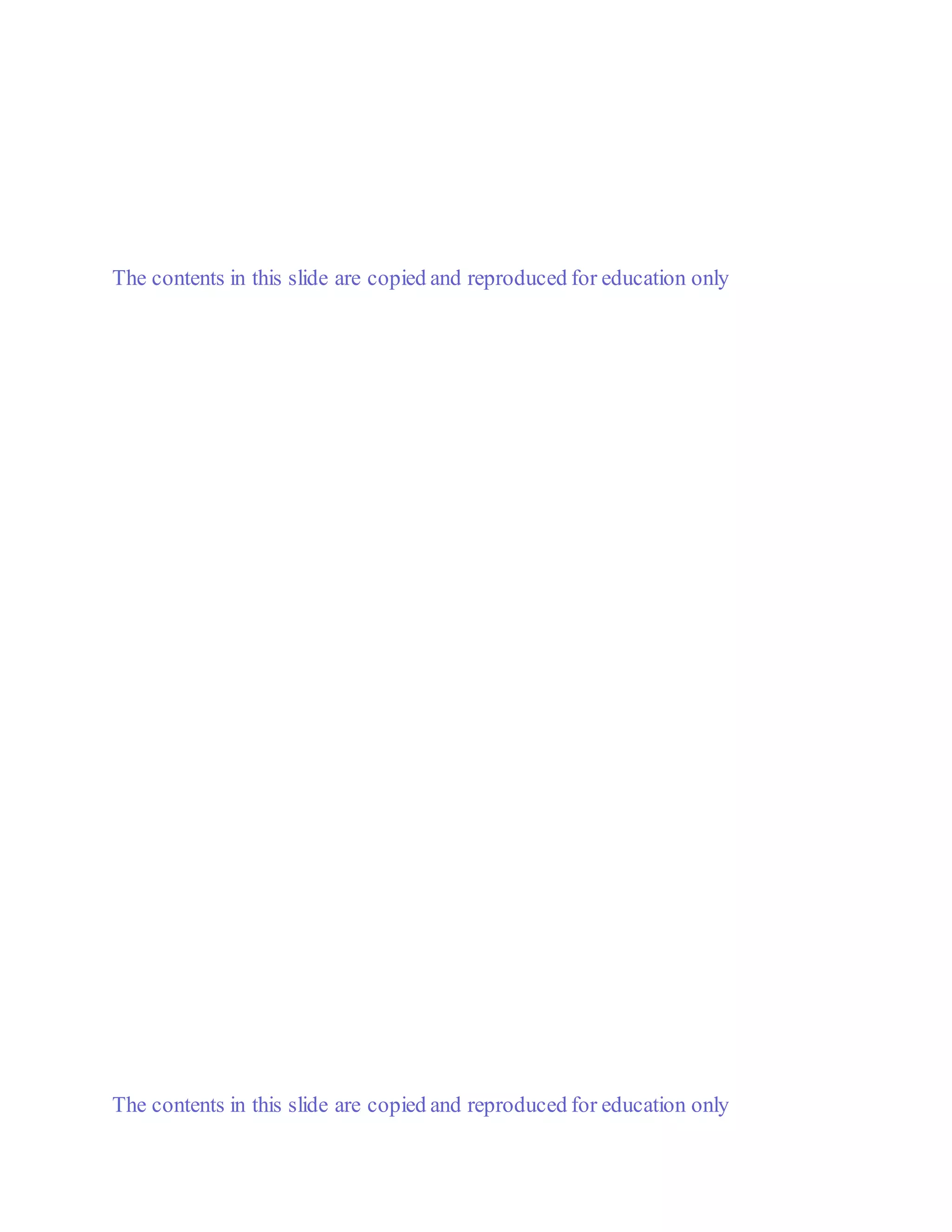 VA
3m
C D
The contents in this slide are copied and reproduced for education only
20kN/m
20kN
2m 2m
Tính lực cắt:
Q0-0 = 0 ; Q1-1 = + 46 kN Q4-4 = - 84 + 144 = +
60kN Q2-2 = +46 – 1⁄2 × 3 × 60 = - 44 kN Q5-5 =
+60 – 20 × 2 = + 20 kN Q3-3 = - 44 – 20 × 2 = -
84 kN Q6-6= 20 – 20 = 0 (Check)
60kN/m
20kN/m
20kN
3m 2m 2m 01 2 4 5 6 0
1
VB = 144kN
5 6
RVAA = 46kN
The contents in this slide are copied and reproduced for education only
 