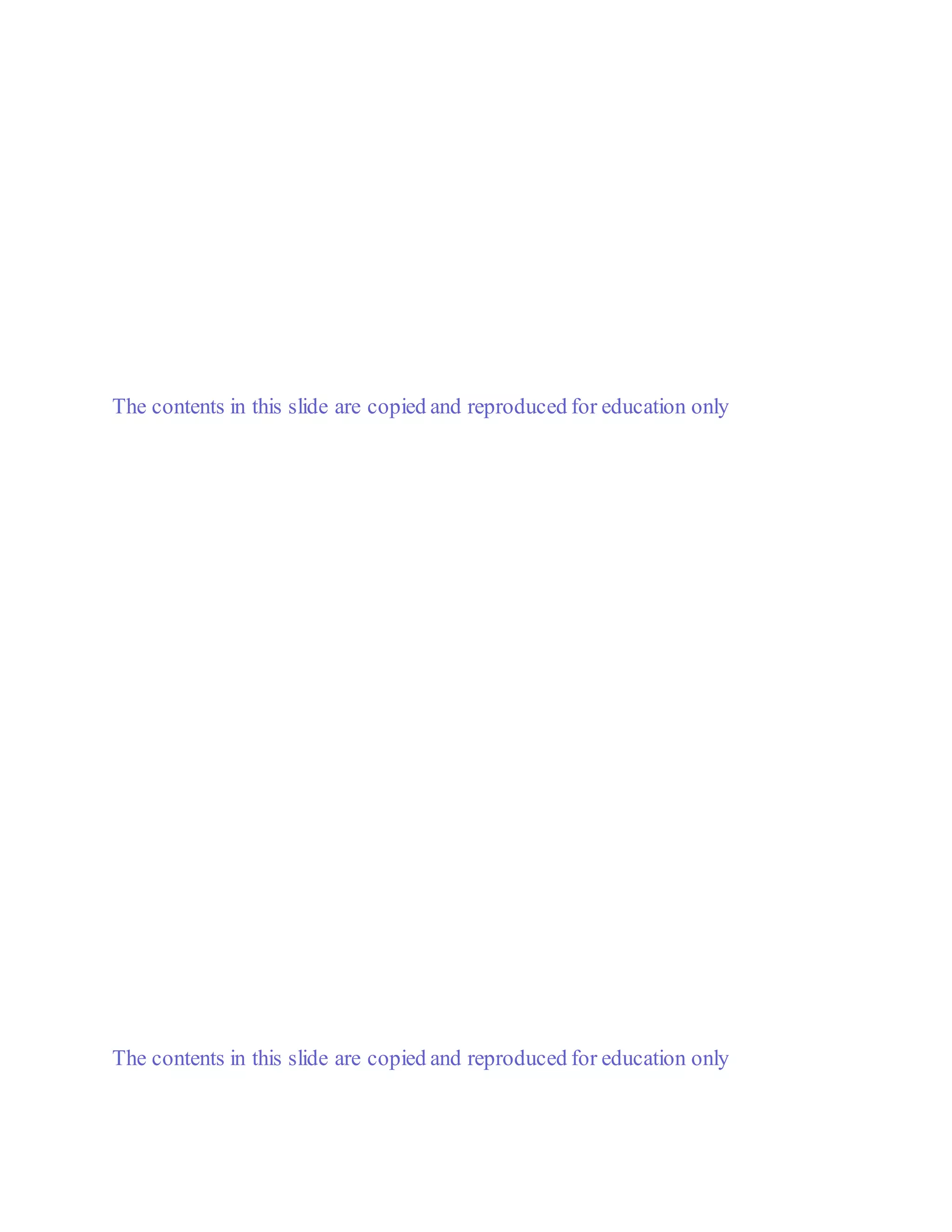 B
2m
[ĐA : điểm 0 mô men cách gối bên phải =
0.375m]
50kN
The contents in this slide are copied and reproduced for education only
Bài tập
4. Vẽ biểu đồ nội lực trong hệ. Xác định
giá trị mô men uốn
lớn nhất & tiết diện tương ứng; điểm 0 mô
men
8kN
4kN/m 4kN/m
16kN
8kN
A
B 2m 2m 2m 2m [ĐA : điểm không mô
men ở giữa nhịp]
The contents in this slide are copied and reproduced for education only
 