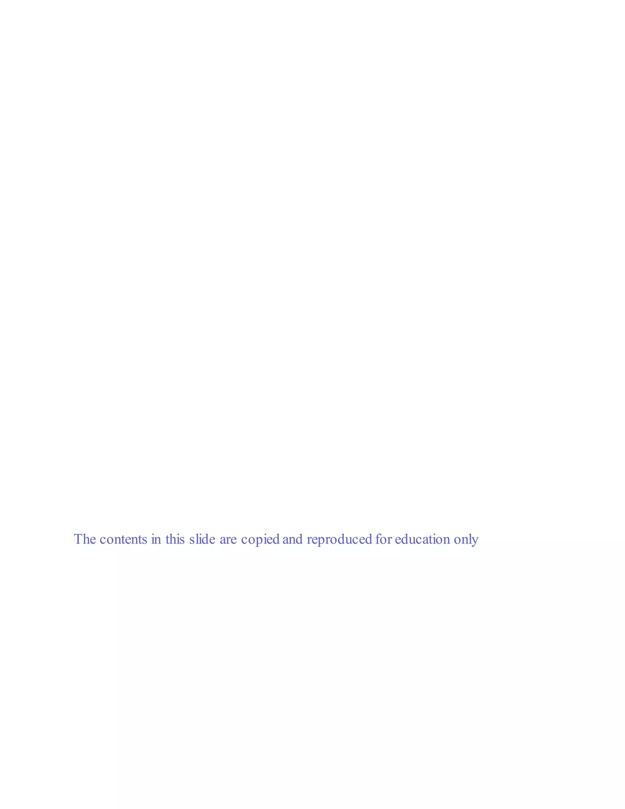 Bài tập 5. Vẽ biểu đồ nội lực trong hệ.
Xác định giá trị lớn nhất của mô
men âm và mô men dương & tiết diện
tương ứng; vị trí điểm
0 mô men
4kN/m
2kN/m
2kN/m
A
B 2m 6m
[ĐA: Max. mô men dương tại tiết diện cách gối
trái 2.89 m; giá trị = 37.57 kNm ]
The contents in this slide are copied and reproduced for education only
Bài tập
6. Vẽ biểu đồ lực cắt & mô men uốn. Xác
định vị trí lực cắt
& mô men uốn lớn nhất
 