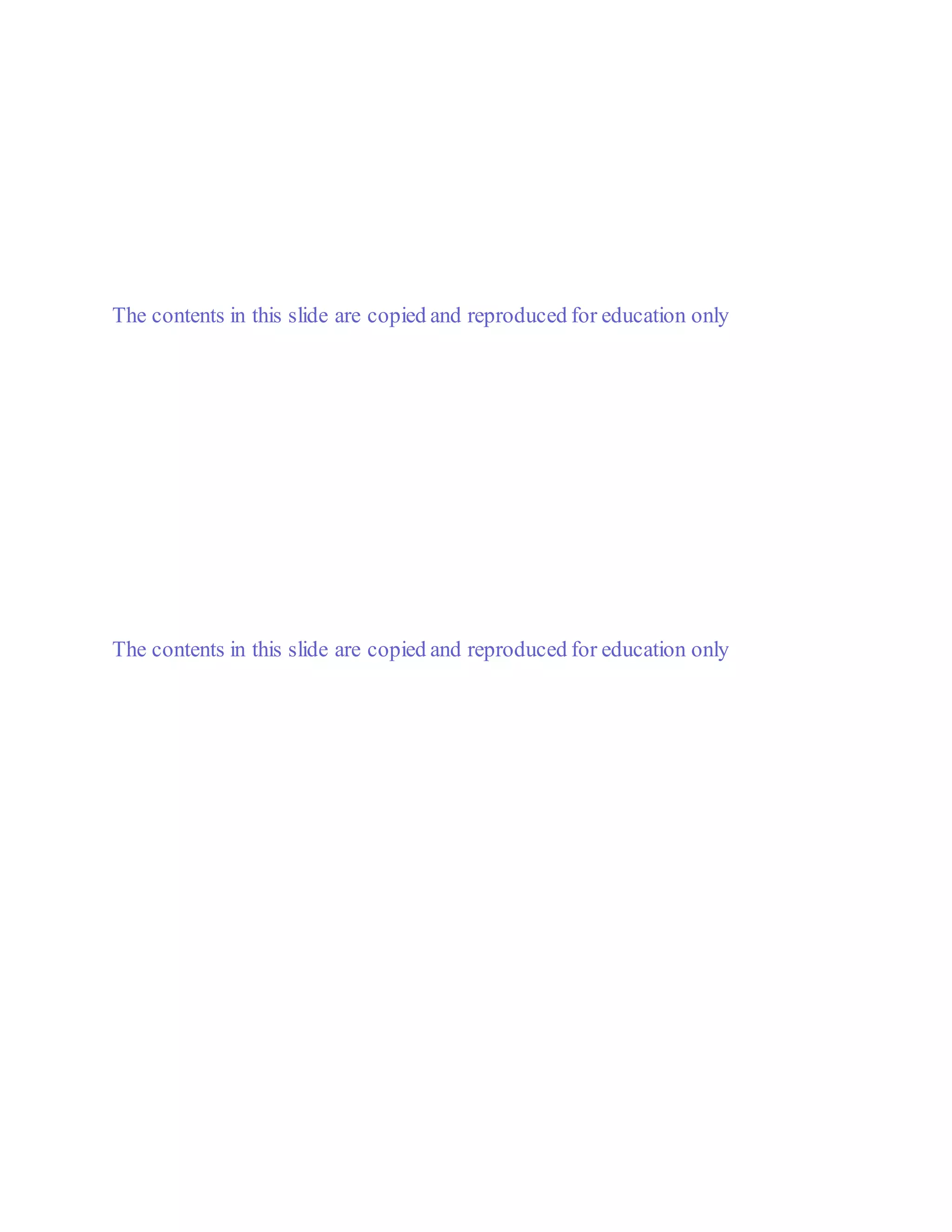 5 × 2 = 29 Nm ME = 9.75 × 7 –5 × 5 – 10 ×
3 = 13.25 Nm MB = 9.75 × 8 –5 × 6 – 10 ×
4 –8 × 1 = 0 hoặc MB = 0 [gối di động]
The contents in this slide are copied and reproduced for education only
5N
10N
8N A B
C D E 2m 2m 3m 1m
19.5Nm
29Nm
The contents in this slide are copied and reproduced for education only
13.25NmM
(Nm)
5N VM-34
10N
8N
2m 2m 3m 1m A
 