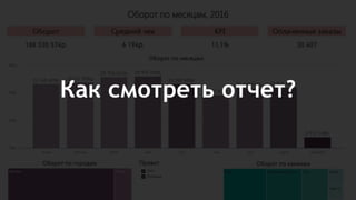 36
Как смотреть отчет?
 
