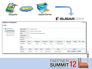 iReports   JasperServer
 