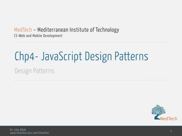 Javascript Design Patterns | PPT