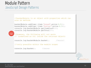 Javascript Design Patterns | PPT