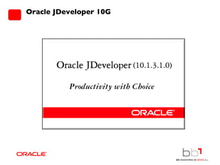 Oracle JDeveloper 10G 