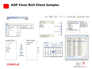 ADF Faces Rich Client Samples 