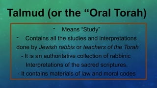 Talmud Codes 4-Judaism world religion----_Ivy (1).pptx