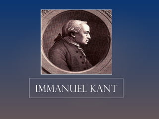 Filosofía Moderna IV: 
Immanuel 
Kant 
& 
la filosofía 
trascendental 
o el criticismo 
 