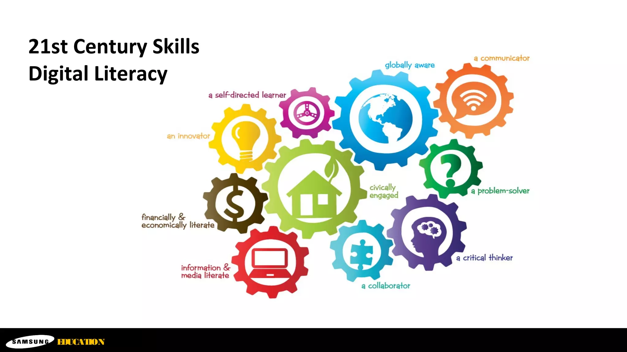 21st Century Skills
Digital Literacy
EDUCATION
 