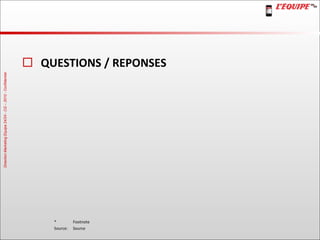 QUESTIONS / REPONSES 