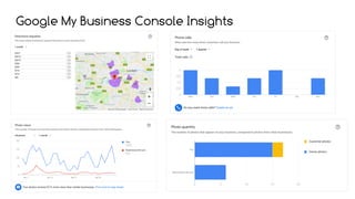 Google My Business Console Insights
 
