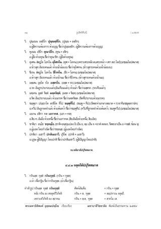 ¾ÃÐÁËÒ¸ÔµÔ¾§Èì ÍØµÚµÁ»Úâ àÃÕÂºàÃÕÂ§ ÁËÒºÒÅÕÇÔªªÒÅÑÂ ¾ÔÁ¾ìà»ç¹¸ÃÃÁ·Ò¹ òõõ÷
ÇÔ. »ØÚà¹ ÍµÚ¶Ôâ¡ »ØÚµÚ¶Ôâ¡. (»ØÚ + ÍµÚ¶Ô¡)
Í.¼ÙéÁÕ¤ÇÒÁµéÍ§¡ÒÃ ´éÇÂºØ­ ª×èÍÇèÒ»ØÚµÚ¶Ô¡. (¼ÙéÁÕ¤ÇÒÁµéÍ§¡ÒÃ´éÇÂºØ­)
ÇÔ. ¤Øà³¹ Í¸Ôâ¡ ¤Ø³Ò¸Ôâ¡. (¤Ø³+Í¸Ô¡)
Í.¼ÙéÂÔè§´éÇÂ¤Ø³ª×èÍÇèÒ¤Ø³Ò¸Ô¡.(¼ÙéÂÔè§´éÇÂ¤Ø³)
ÇÔ. ¤ØàÌ¹ ÊíÊ¯Úâ€ âÍ·â¹ ¤ØâÌ·â¹. (¤ØÌ+âÍ·¹)(à¾ÃÒÐÊÃÐËÅÑ§ÅºÊÃÐË¹éÒ=ÊÃÒÊàÃâÅ»í)(ÁªÚà¬âÅ»ÊÁÒÊ)
Í.¢éÒÇÊØ¡ÍÑ¹ÃÐ¤¹áÅéÇ´éÇÂ¹éÓÍéÍÂ§ºª×èÍÇèÒ¤ØâÌ·¹.(¢éÒÇÊØ¡ÃÐ¤¹´éÇÂ¹éÓÍéÍÂ§º)
ÇÔ. ¢ÕàÃ¹ ÊíÊ¯Úâ€ âÍ·â¹ ¢ÕâÃ·â¹. (¢ÕÃ + âÍ·¹) (ÁªÚà¬âÅ»ÊÁÒÊ)
Í.¢éÒÇÊØ¡ ÍÑ¹ÃÐ¤¹áÅéÇ ´éÇÂ¹éÓ¹Á ª×èÍÇèÒ¢ÕâÃ·¹. (¢éÒÇÊØ¡ÃÐ¤¹´éÇÂ¹éÓ¹Á)
ÇÔ. ÍÊÚàÊ¹ ÂØµÚâµ Ãâ¶ ÍÊÚÊÃâ¶. (ÍÊÚÊ + Ã¶) (ÁªÚà¬âÅ»ÊÁÒÊ)
Í.Ã¶ ÍÑ¹¶Ù¡»ÃÐ¡ÍºáÅéÇ(ÍÑ¹à·ÕÂÁáÅéÇ) ´éÇÂÁéÒ ª×èÍÇèÒÍÊÚÊÃ¶. (Ã¶à·ÕÂÁÁéÒ)
ÇÔ. Á¤Úà¤¹ ÂØµÚµí ¨ÔµÚµí Á¤Ú¤¨ÔµÚµí. (Á¤Ú¤ + ¨ÔµÚµ) (ÁªÚà¬âÅ»ÊÁÒÊ)
Í.¨Ôµ ÍÑ¹»ÃÐ¡ÍºáÅéÇ ´éÇÂÁÃÃ¤ ª×èÍÇèÒÁ¤Ú¤¨ÔµÚµ. (¨Ôµ·Õè»ÃÐ¡Íº´éÇÂÁÃÃ¤)
ÇÔ. ªÁÚ¾ØÂÒ »ÚÒâµ Å¡Ú¢Ôâµ ·Õâ» ªÁÚ¾Ø·Õâ». (ªÁÚ¾Ù + ·Õ») (ÃÑÊÊÐ·èÒÁ¡ÅÒ§ÊÁÒÊ = ¡ÚÇ¨Ò·ÔÁªÚ¬ØµÚµÃÒ¹íÏ)
Í.·ÇÕ»ÍÑ¹¶Ù¡¨´¨ÓáÅéÇ´éÇÂµé¹ËÇéÒª×èÍÇèÒªÁÚ¾Ø·Õ».(·ÇÕ»·Õè¶Ù¡¨´¨Ó´éÇÂµé¹ËÇéÒ,ªÁ¾Ù·ÇÕ»)(ÁªÚà¬âÅ»ÊÁÒÊ)
ÇÔ. àÍà¡¹ Í¸Ô¡Ò ·Ê àÍ¡Ò·Ê. (àÍ¡+·Ê)
Í.ÊÔº·.ÍÑ¹ÂÔè§´éÇÂË¹Öè§ª×èÍÇèÒàÍ¡Ò·Ê.(ÊÔºÍÑ¹ÂÔè§´éÇÂË¹Öè§,ÊÔºàÍç´)
ÇÔ. ªÒµÔÂÒ Í¹Úâ¸ ª¨Ú¨¹Úâ¸.(ªÒµÔ+Í¹Ú¸)(á»Å§ÍÔà»ç¹Â,µÚÂà»ç¹¨=ÂÇµíµÅ¹Ï,ÃÑÊÊÐÍÒà»ç¹Í=ÃÊÚÊí,«éÍ¹¨Ú)
Í.¼ÙéºÍ´â´Â¡Óà¹Ô´ª×èÍÇèÒª¨Ú¨¹Ú¸.(¼ÙéºÍ´â´Â¡Óà¹Ô´)
ÇÔ. »¡µÔÂÒ àÁ¸ÒÇÕ »¡µÔàÁ¸ÒÇÕ, »ØÃÔâÊ. (»¡µÔ + àÁ¸ÒÇÕ)
Í.ºØÃØÉ ¼ÙéÁÕ»Ñ­­Ò â´Â»¡µÔ ª×èÍÇèÒ»¡µÔàÁ¸ÒÇÕ. (¼ÙéÁÕ»Ñ­­Òâ´Â»¡µÔ)
¨ºµµÔÂÒµÑ»»ØÃÔÊÊÁÒÊ.
ô.ô.ó¨µØµ¶ÕµÑ»»ØÃÔÊÊÁÒÊ
ÇÔ. ¡¶Ô¹ÊÚÊ ·ØÊÚÊí ¡¶Ô¹·ØÊÚÊí. (¡¶Ô¹ + ·ØÊÚÊ)
Í.¼éÒ à¾×èÍ¡°Ô¹ ª×èÍÇèÒ¡¶Ô¹·ØÊÚÊ. (¼éÒà¾×èÍ¡°Ô¹)
·ÓµÑÇÃÙ»¡¶Ô¹ÊÚÊ ·ØÊÚÊí ¡¶Ô¹·ØÊÚÊí ÈÑ¾·ìà´ÔÁ¤×Í = ¡¶Ô¹ + ·ØÊÚÊ
ËÅÑ§ ¡¶Ô¹ Å§ Ê¨µØµ¶ÕÇÔÀÑµµÔ ¡¶Ô¹ + Ê, ·ØÊÚÊ = ÊÁÚ»·Òà¹ ¨µØµÚ¶Õ.
à¾ÃÒÐÊÇÔÀÑµµÔ Å§ ÊÚÍÒ¤Á ¡¶Ô¹ + ÊÚ-Ê, ·ØÊÚÊ = ÊÒ¤âÁ àÊ.
ÃÙ»ÊÔ·¸Ô·Õ»¹Õ÷ø [ ô.ÊÁÒÊ
 