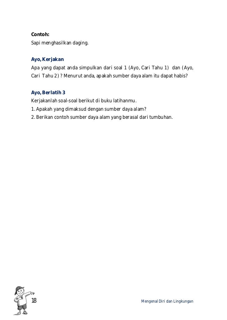 Sumber Daya Alam Berikut Ini Yang Dipakai Untuk Bahan 